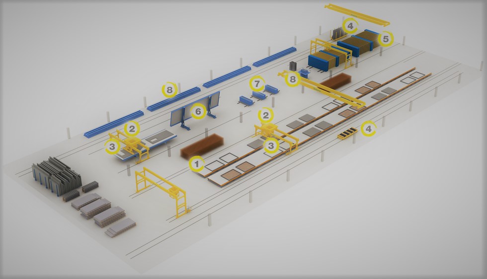 長(zhǎng)線臺(tái)座預(yù)制疊合樓板 長(zhǎng)線臺(tái)座預(yù)制疊合樓板